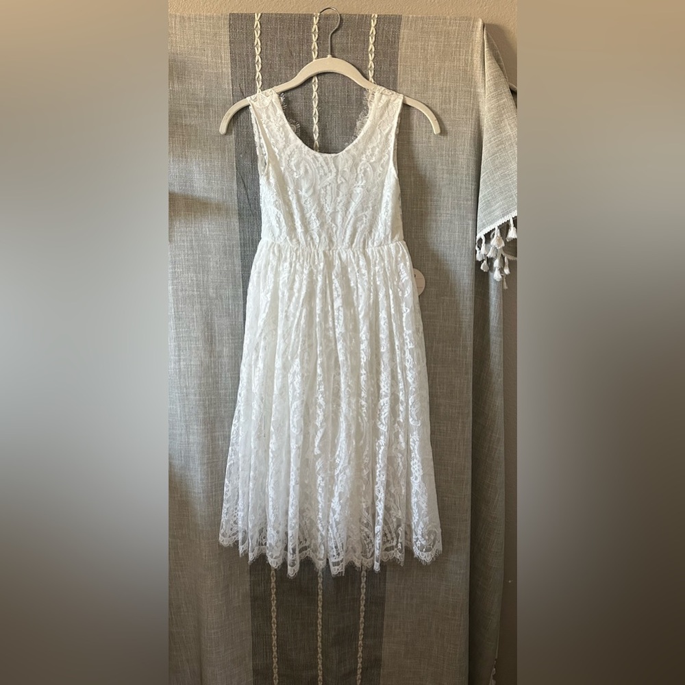 Girls flower girl dress